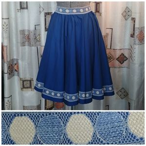 Vintage Extra Full Circle skirt
